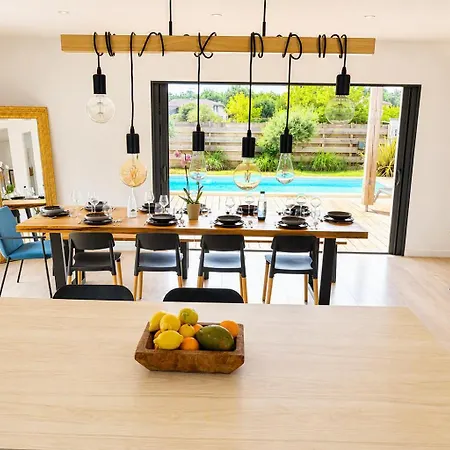 Grande Maison Familiale Climatisee Avec Piscine Chauffee - 12 Personnes Vielle-Saint-Girons