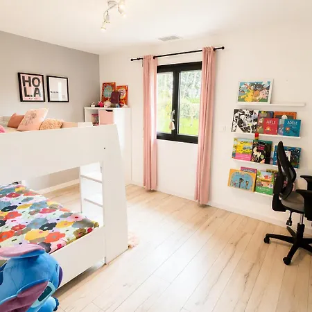 Villa Grande Maison Familiale Climatisee Avec Piscine Chauffee - 12 Personnes Vielle-Saint-Girons